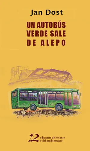 UN AUTOBÚS VERDE SALE DE ALEPO UN AUTOBÚS VERDE SALE DE ALEPO