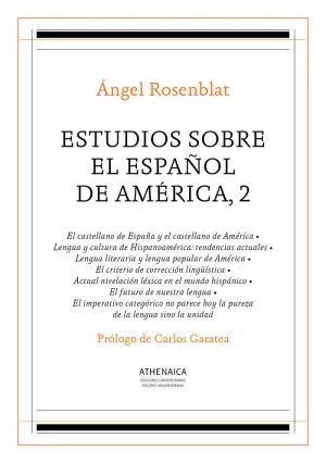 ESTUDIOS SOBRE EL ESPAÑOL DE AMÉRICA, 2