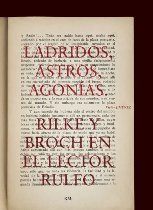 LADRIDOS, ASTROS, AGONÍAS LADRIDOS, ASTROS, AGONÍAS