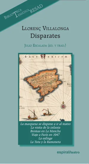 DISPARATES DE LLORENÇ VILLALONGA DISPARATES DE LLORENÇ VILLALONGA