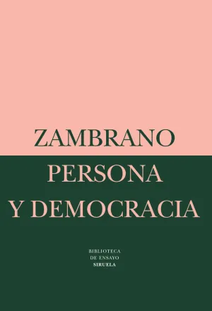 PERSONA Y DEMOCRACIA