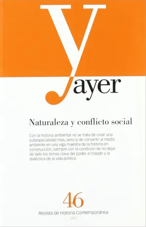 NATURALEZA Y CONFLICTO SOCIAL NATURALEZA Y CONFLICTO SOCIAL