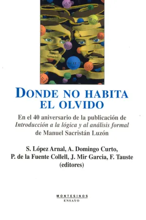 DONDE NO HABITA EL OLVIDO DONDE NO HABITA EL OLVIDO