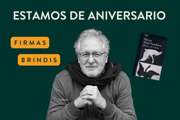 Firma del nuevo libro «Ahora y en la hora» + brindis con Héctor Abad Faciolince