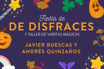 Fiesta de disfraces y taller de varitas mágicas con Javier Ruescas y Andrés Quinzaños, autores de la serie «Malada Madrina» (Edelvives)