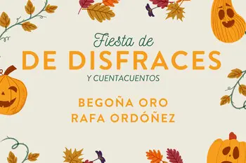 ¡Fiesta de disfraces y cuentacuentos con Begoña Oro y Rafa Ordóñez!