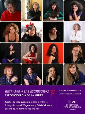 Retratar a las escritoras: exposición de Isabel Wagemann